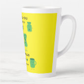 Customizable Hospital Recovery カフェラテマグ (右)
