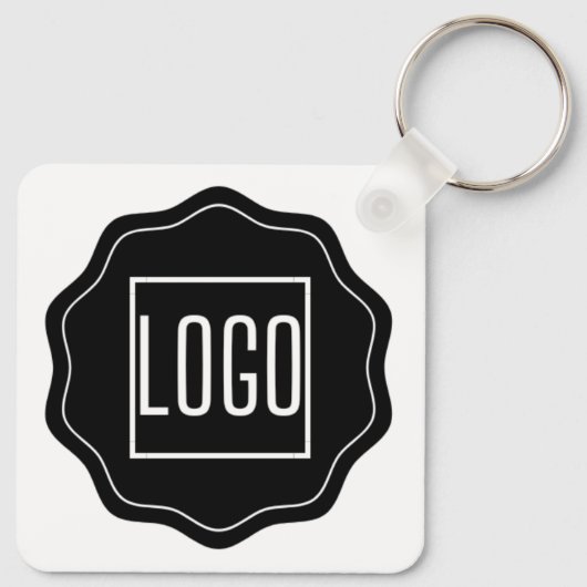 Customizable Keychain - Add Your Logo キーホルダー (裏面)