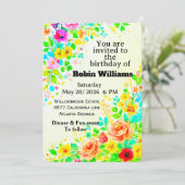 Customizable Kids Birthday Invitation | Editable  招待状 (スタンド正面)