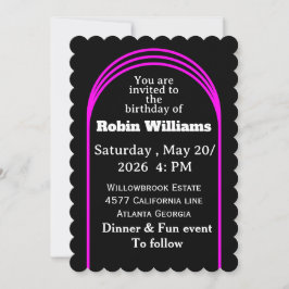 Customizable Kids Birthday Invitation | Editable  招待状