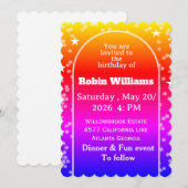 Customizable Kids Birthday Invitation | Editable  招待状 (正面/裏面)