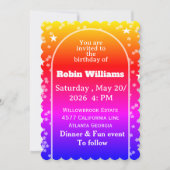Customizable Kids Birthday Invitation | Editable  招待状 (正面)