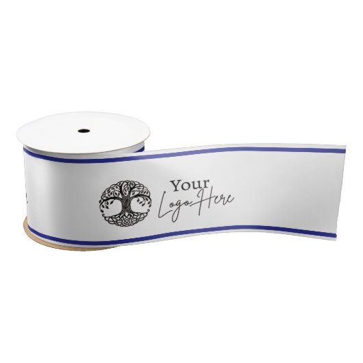 Customizable Logo Printed Satin Ribbon Roll  サテンリボン (リール)