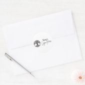 Customizable Logo-Sticker ラウンドシール (封筒)