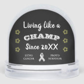Customizable lung cancer survivor yellow stars (裏面)