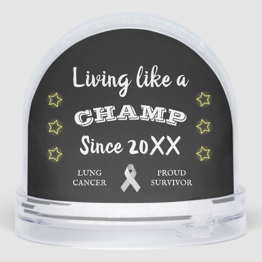 Customizable lung cancer survivor yellow stars (裏面)