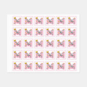 Customizable “M is for” Alphabet Art – Inspiration ラベル (シート)