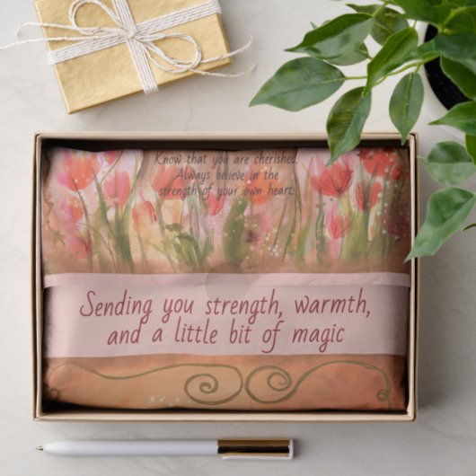 Customizable Magical Heart Healing Journey Tissue  薄葉紙 (ギフト)