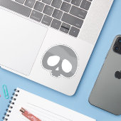 Customizable Mini Skull シール (ノートパソコンとiPhone)