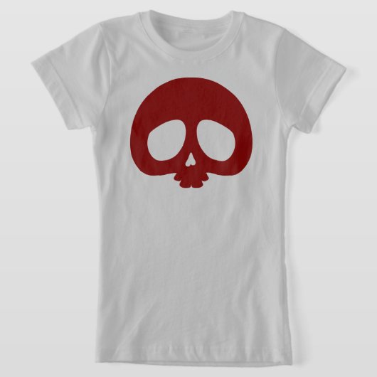 Customizable Mini Skull Tシャツ (レイダウン)