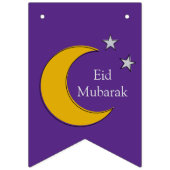 Customizable Modern Minimalist Eid Bunting - バンティングフラッグ (第3の旗)