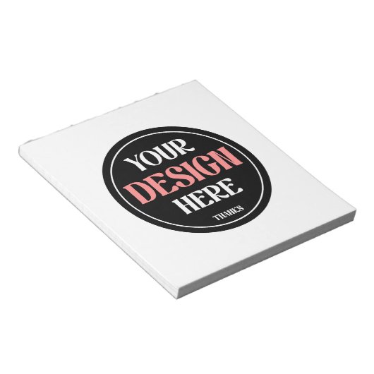 Customizable, modern, sleek & timeless ノートパッド (アングル)