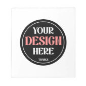 Customizable, modern, sleek & timeless ノートパッド (正面)