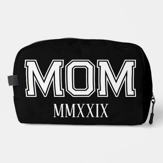 Customizable 'Mom' Established Roman Numerals Gift ドップキット (正面)