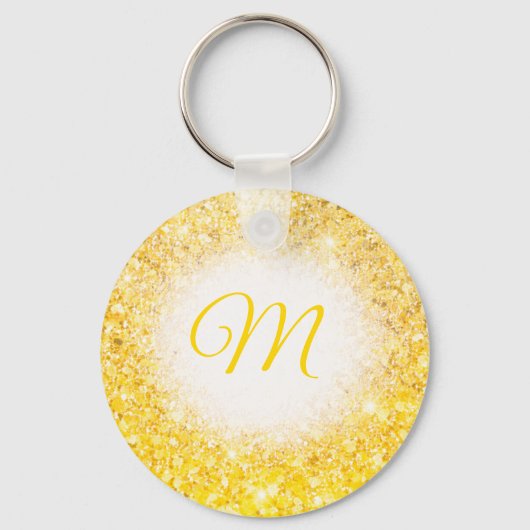 Customizable Monogram Letter for your keychain キーホルダー (正面)