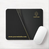 Customizable Mouse Pad - Add Your Logo and Website マウスパッド (マウス)