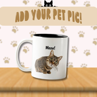 Customizable Mug For Pet Lovers! ツートーンマグカップ