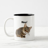Customizable Mug For Pet Lovers! ツートーンマグカップ (左)