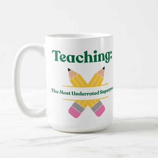 Customizable Mug for Teaching professionals コーヒーマグカップ (左)