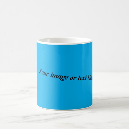 "Customizable Mug - Your Image or Text Here" コーヒーマグカップ (中央)