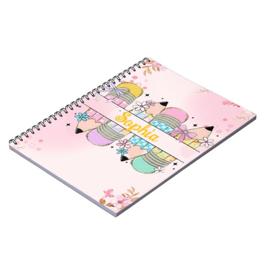 CUSTOMIZABLE NAME ノートブック (左側)