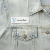 Customizable Name Badge "Life is a Dance..." 名札 (インサイチュ)