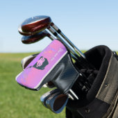 Customizable Name Golf Girl Lavender Daydream ゴルフヘッドカバー (インサイチュ)