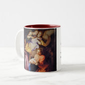 Customizable Nativity Prayer Mug ツートーンマグカップ (正面左)