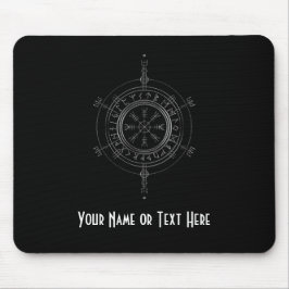 Customizable Norse Motif Mouse Pad マウスパッド