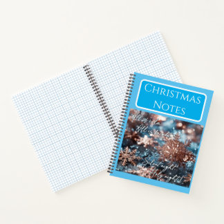 Customizable notebook, Christmas design, Christmas ノートブック