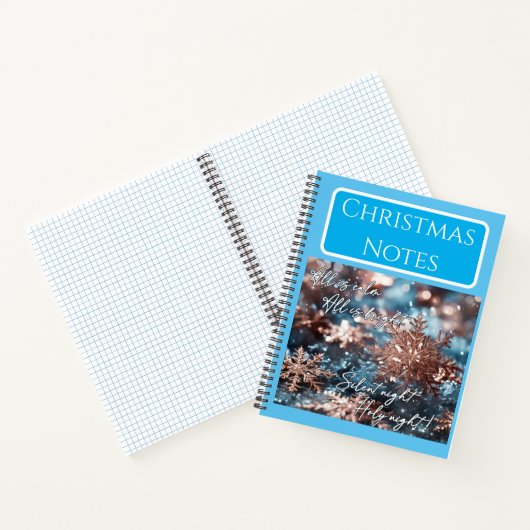 Customizable notebook, Christmas design, Christmas ノートブック (内部)