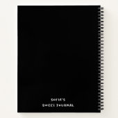 Customizable notebook for pastry recipes ノートブック (裏面)