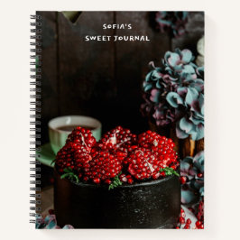 Customizable notebook for pastry recipes ノートブック