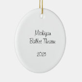 Customizable Nutcracker Dew/Snow/Columbine/Chinese セラミックオーナメント (右)