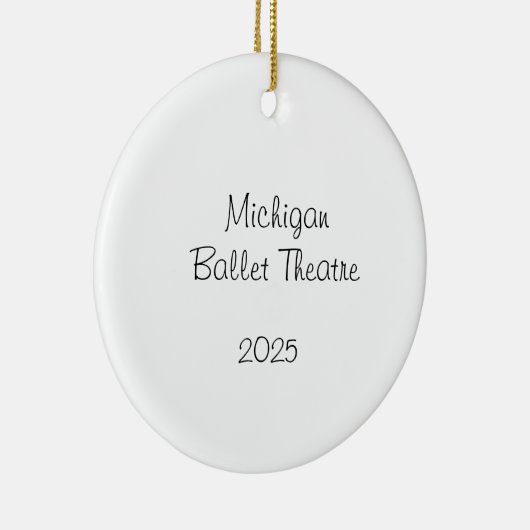 Customizable Nutcracker Dew/Snow/Columbine/Chinese セラミックオーナメント (右)