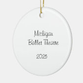 Customizable Nutcracker Dew/Snow/Columbine/Chinese セラミックオーナメント (左)