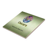 Customizable Ostara Ceramic Tile タイル (側面)