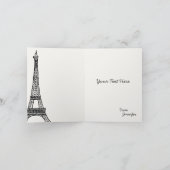 Customizable_Paris_Eiffelタワー カード (内部)