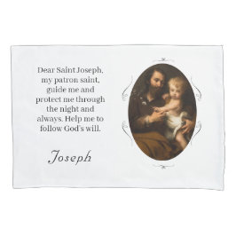 Customizable Patron Saint (St. Joseph) 枕カバー