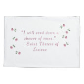 Customizable Patron Saint (St. Therese) 枕カバー (裏面)