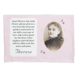 Customizable Patron Saint (St. Therese) 枕カバー