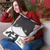 Customizable Paws & Relax Cat クッション