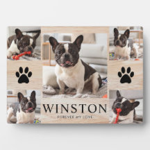 Customizable Pet Dog Memorial Photo Keepsake