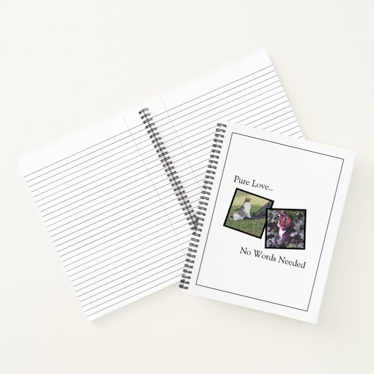 Customizable Pet Notebook ノートブック (内部)