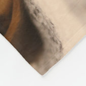 Customizable Pet Photo and Name フリースブランケット (角)