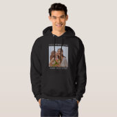 Customizable Photo & Text Hoodie, Your Design Here パーカ (正面フル)