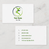 Customizable physical therapist physio chiro 名刺 (正面/裏面)