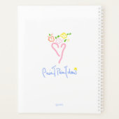 Customizable Posy Vase Planner プランナー手帳 (裏面)