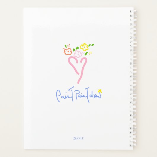 Customizable Posy Vase Planner プランナー手帳 (裏面)