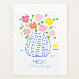 Customizable Posy Vase Planner プランナー手帳